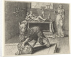 Fable of Wolf and statue by Marcus Gheeraerts I