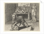 Fable of Wolf and statue by Marcus Gheeraerts I