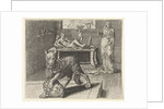 Fable of Wolf and statue by Marcus Gheeraerts I