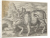 Fable of the bull and mouse by Aegidius Sadeler