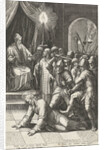 Christ before the Sanhedrin by Johann Sadeler I