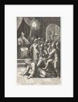 Christ before the Sanhedrin by Johann Sadeler I