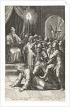 Christ before the Sanhedrin by Johann Sadeler I