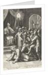 Christ before the Sanhedrin by Johann Sadeler I