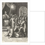 Christ before the Sanhedrin by Johann Sadeler I