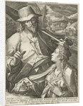 Christ appears as a gardener to Mary Magdalene (Noli mi Tangere) by Anonymous
