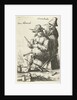 Man with wooden leg and an old woman by Salomon Savery