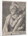 Apostle Andrew by Johann Sadeler I
