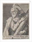 Apostle Andrew by Johann Sadeler I