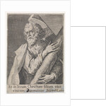 Apostle Andrew by Johann Sadeler I