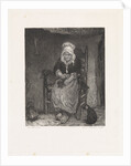 Coffee Grinding woman by Abram George Steelink