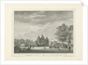 View of the Nieuwmarkt in Amsterdam by Caspar Jacobsz. Philips