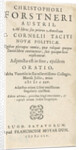 Title page for by C. Cornelii Taciti