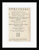 Title page for by C. Cornelii Taciti