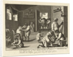 Monkeys at the barber and cats by Leonard Schenk
