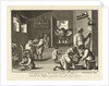 Monkeys at the barber and cats by Leonard Schenk