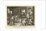 Monkeys at the barber and cats by Leonard Schenk