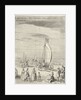 Sailing Chariot of Simon Stevin (right panel) by Anonymous