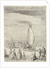 Sailing Chariot of Simon Stevin (right panel) by Anonymous