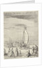 Sailing Chariot of Simon Stevin (right panel) by Anonymous