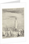 Sailing Chariot of Simon Stevin (right panel) by Anonymous