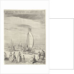 Sailing Chariot of Simon Stevin (right panel) by Anonymous