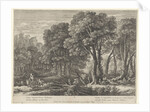 Venus kidnaps Adonis by Herman van Swanevelt