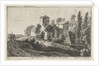 Farm outside the Porta del Popolo Italy by Herman van Swanevelt