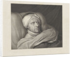 Willem Bilderdijk on his deathbed by Philippus Velijn