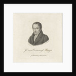 Portrait of Jacob Oosterwijk Bruyn by Johannes Immerzeel