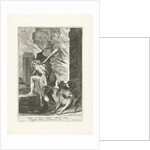 Hercules and Cerberus by Marcus Christoph Sadeler