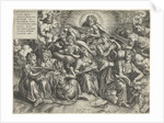 Apollo and the Muses by Hieronymus Cock