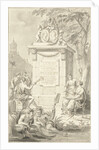 Design for the title page of Vreugdenbedryven en Plegtigheden by Reinier Vinkeles