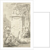 Design for the title page of Vreugdenbedryven en Plegtigheden by Reinier Vinkeles