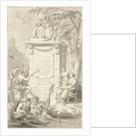 Design for the title page of Vreugdenbedryven en Plegtigheden by Reinier Vinkeles