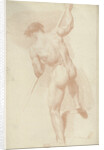 Male nude by Louis Fabritius Dubourg