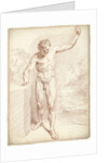 Male nude by Louis Fabritius Dubourg