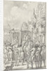 The carriage of Prince William III held by citizens near aardrecht (Dordrecht) by Anonymous