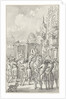 The carriage of Prince William III held by citizens near aardrecht (Dordrecht) by Anonymous
