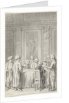 Receipt of the Moroccan envoy by the States General by Jacobus Buys
