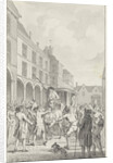 Stopping the coach of Gevaarts and De Gijzelaar by Anonymous