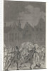 Prussian troops on the Neude Utrecht leaving the city by Anonymous