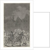 Prussian troops on the Neude Utrecht leaving the city by Anonymous