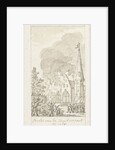 Fire Regulierspoort Amsterdam by Simon Fokke