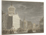 Illuminati of the City Hall for William V and Wilhelmina of Prussia by Simon Fokke