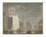 Illuminati of the City Hall for William V and Wilhelmina of Prussia by Simon Fokke