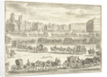 Entry of Cornelis Hop as ambassador in Paris France by Adolf van der Laan