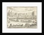 Entry of Cornelis Hop as ambassador in Paris France by Adolf van der Laan