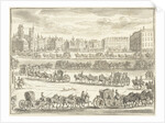 Entry of Cornelis Hop as ambassador in Paris France by Adolf van der Laan