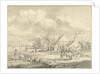 The Porenhuis in the distance the city of Groningen The Netherlands by Egbert van Marum